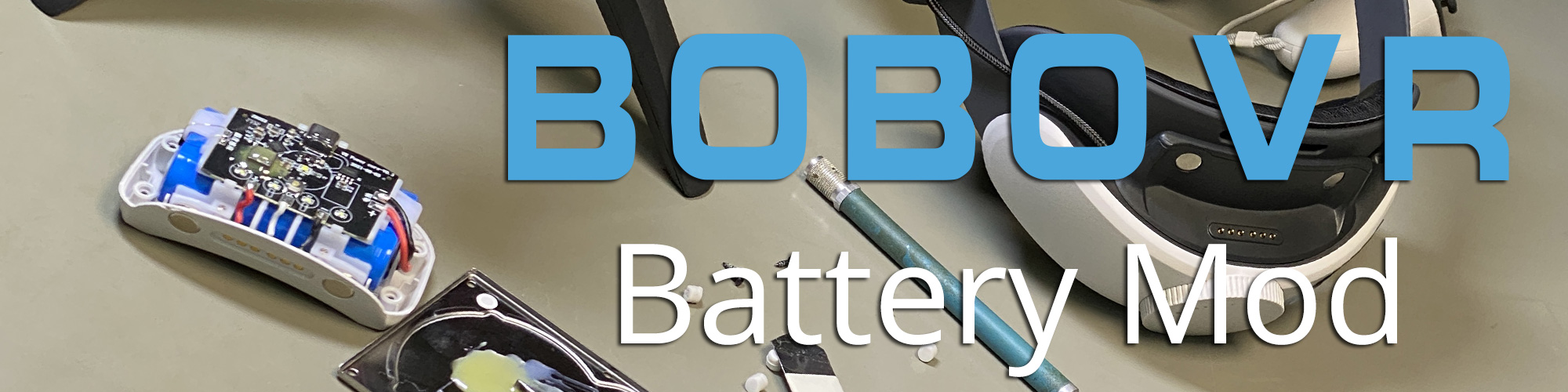 BOBOVR M3 Pro battery pack inductor noise fix on Meta Quest 3