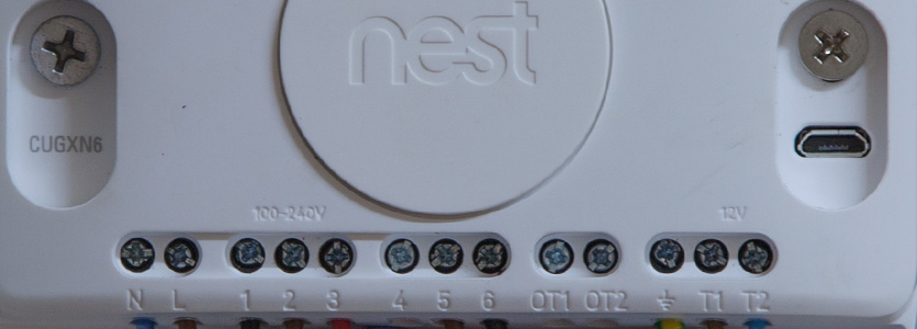 Nest Thermostat install