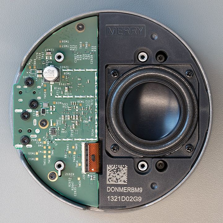 Amazon Echo Dot Rev 3 Metal Chassis with base PCB and speaker