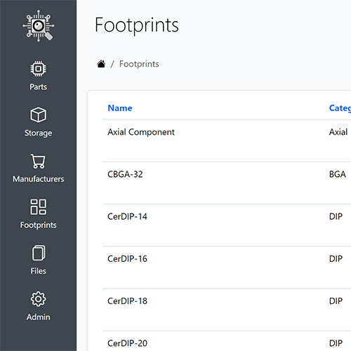 Footprints Screen