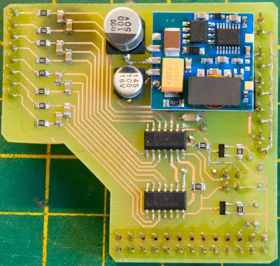 Raspberry Pi analogue input board