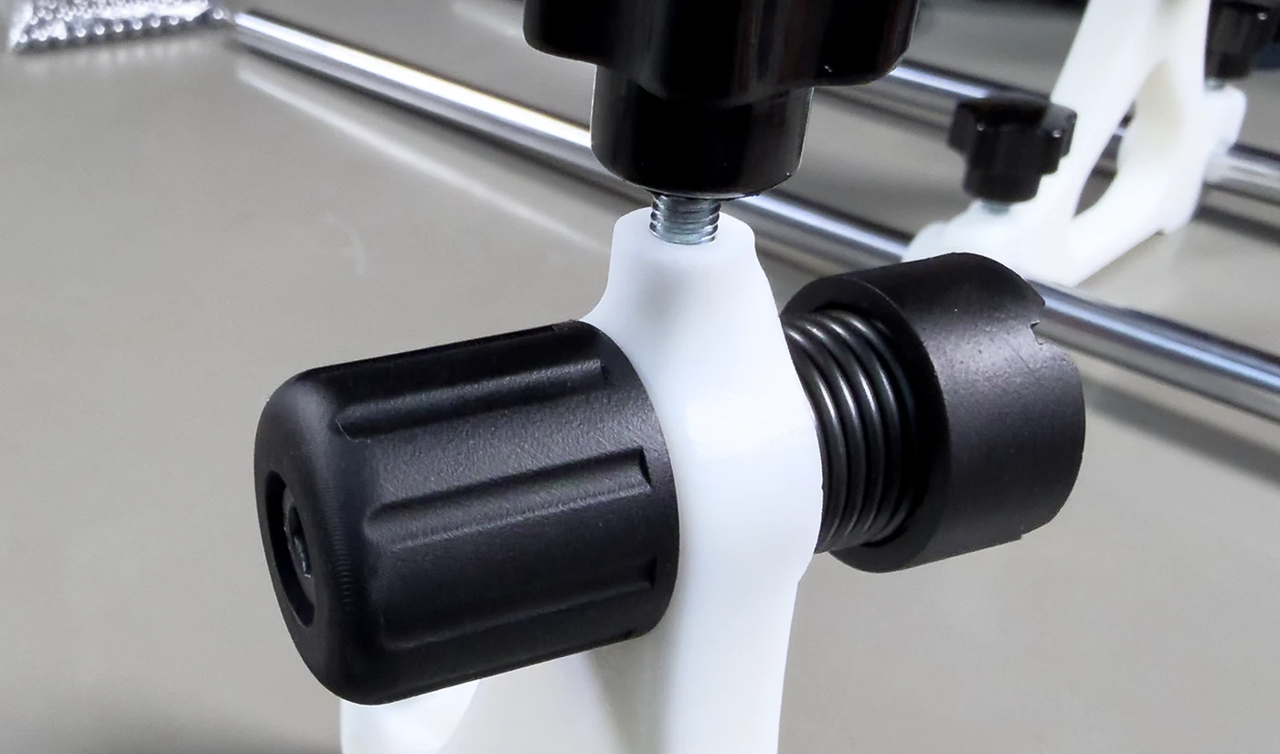 Spring holder assembled