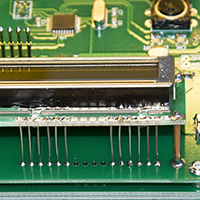 Click to view large image of LCD mounts and connections
