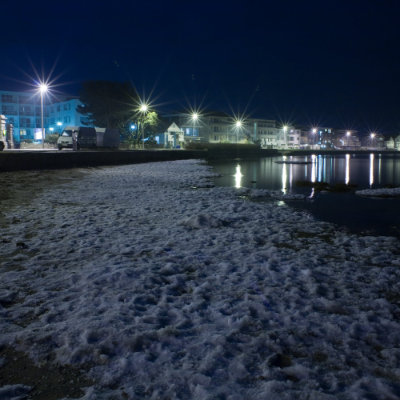 Frozen Sandbanks in Poole Harbour