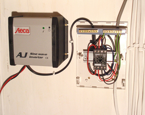 Inverter and relay box