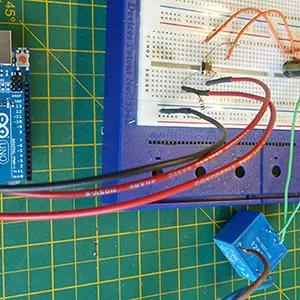 Arduino Mains Water Pump Logging Photo