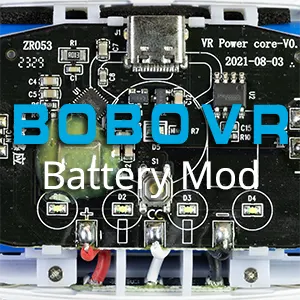 BOBOVR M3 Pro battery pack inductor noise fix on Meta Quest 3 Photo