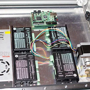 DIY Pick and Place V2 Picker Y Axis gearbox and drive Photo