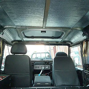 Land Rover Defender roof insulation upgrade Photo