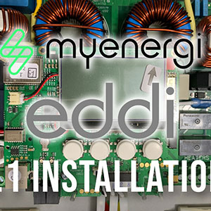 View the blog post for myenergi eddi solar power diverter installation with WiFi