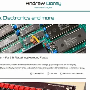 Introducing a blog for Retro Computing Enthusiasts,  Retro Bits and Bytes Photo