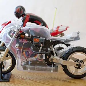 RC Bike Project with Carbon frame Photo