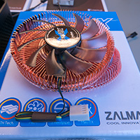 Click to view large image of Top of the CPU Cooler