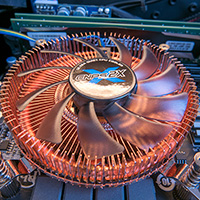 Click to view large image of CPU Heatsink Fitted