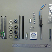 Click to view large image of Cut parts ready to be assembled