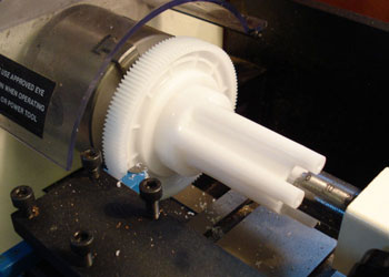 Trimming the Xbox 360 Steering Wheel spindle