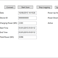 Click to view large image of Data Logger Windows App