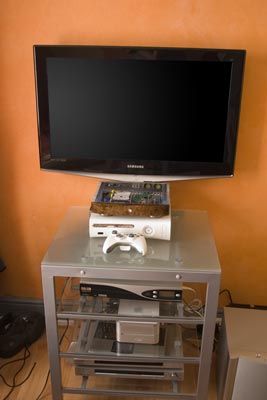 The completed system